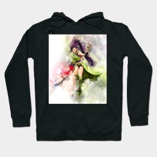 Jade - DQXI Watercolor Hoodie